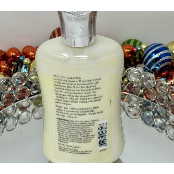 Bath & Body Works Wild Honeysuckle Lotion 8 oz - Picture 2 of 2